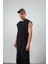 Erkek Basic Sıfır Kol Oversize T-Shirt Siyah 2