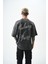 Erkek Jealousy Yıkamalı Oversize T-Shirt Siyah 1