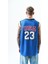 Erkek Usa 23 Sıfır Kol Oversize Forma T-Shirt Mavi 1
