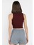 Kadın Bisiklet Yaka Sıfır Kol Basic Body Bluz P-00015917 3