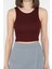 Kadın Bisiklet Yaka Sıfır Kol Basic Body Bluz P-00015917 4