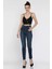 Kadın Likralı Yüksek Bel Mom Jean Kot Pantolon P-00016011 1