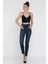 Kadın Likralı Yüksek Bel Mom Jean Kot Pantolon P-00016011 2