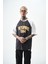 Erkek 1984 Baskılı Oversize T-Shirt Siyah 4
