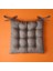 Soft Traum Sandalye Minderi - Gri - 40 x 40 cm 1