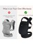 Bebek Taşıyıcı, Saf Pamuk, Ergonomik, Hafif ve Rahat, 3-20 kg 3