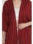 Kadın Çizgi Desenli Bürümcük Kimono P-00015881 3