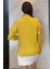Yarım Balıkçı Yaka Desenli Kadın Triko Kazak P-00014809 4