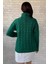 Yarım Balıkçı Yaka Desenli Kadın Triko Kazak P-00014809 4