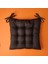 Soft Traum Sandalye Minderi - Antrasit - 40 x 40 cm 1