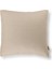 Lara Modern Keten & Nubuk Kombin 45*45 Façalı Kırlent Krem 1