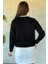 Ön Bağlamalı Kadın Triko Ceket (S-M-L Beden Uyumludur) P-00013155 4