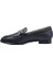 Deri Sıyah Loafer Düz 69 10 2