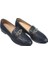 Deri Sıyah Loafer Düz 69 10 3