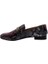 Deri Kırmızı-Yesıl Loafer Düz 69 04 V2 2