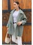 Kadın Astarlı Balıksırtı Oversize Kaşe Kaban P-00012874 2