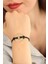 Hope (Umutlu) Siyah Deri Ipli Unisex Mood Bileklik 1