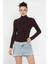 Omuz ve Bel Drapeli Uzun Kol Bluz P-00012516 1