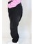 Kız Çocuk Kot Pantalon Cepli 5-9 Yaş, Siyah 3