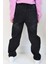 Kız Çocuk Kot Pantalon Cepli 5-9 Yaş, Siyah 4