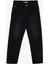 Kız Çocuk Kot Pantalon Cepli 5-9 Yaş, Siyah 5