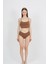 Yüksek Bel Basic Lazer Kesim Bikini Külot 3'lü Paket 1