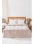 Bej Loura Tek Kişilik Çift Taraflı Lüx Wellsoft Yorgan 155x215 cm 2