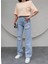 Yırtık Detaylı Straight Orj Jean 1