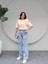 Yırtık Detaylı Straight Orj Jean 3