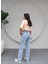 Yırtık Detaylı Straight Orj Jean 4