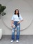 Yırtık Detaylı Straight Orj Jean 3