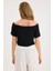 Kayık Yaka Crop Bluz 5
