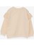 Kız Çocuk Sweatshirt Güpürlü 4-8 Yaş, Krem 2