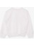 Kız Çocuk Sweatshirt Simli Yazı Baskılı 8-14 Yaş, Ekru 2