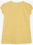 Kız Çocuk Tişört Güpürlü 9 Ay-8 Yaş, Sarı 2