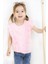 Kız Çocuk Tişört Güpürlü 1.5-5 Yaş, Pembe 3