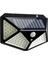 100 Led'li Solar Hareket Sensörlü Su Geçirmez Duvar Lambası 1