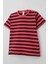 Kız Çocuk Tişört Patlı Çizgili 1-4 Yaş, Mercan 3