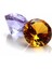 Amber 30MM Renkli Kristal Elmas Romantik Renkler Büyük Cam Elmas Parti Dekorasyon Ev Dekorasyon Süsler Parti Yılbaşı Hediyeleri (Yurt Dışından) 2