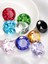 Amber 30MM Renkli Kristal Elmas Romantik Renkler Büyük Cam Elmas Parti Dekorasyon Ev Dekorasyon Süsler Parti Yılbaşı Hediyeleri (Yurt Dışından) 3