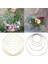 GOLD30CM 10-30CM Metal Hoop Çelenk Çerçeve Tel Halka Çiçek Çelenk Tutucu Yüzükler Dıy Makrome Çiçek Düğün Dekorasyon Için Dream Catcher (Yurt Dışından) 2