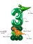 D Jurassic Dünya Dinozor Temalı Sofra Orman Safari Dinozor Bardak Tabaklar Balon Vahşi Roar Boys Dinozor Doğum Günü Partisi Dekoru (Yurt Dışından) 1