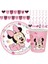 25 Adet Saman Disney Minnie Mouse Doğum Günü Partisi Malzemeleri Sofra Masa Örtüsü Bardak Plaka Hediye Keseleri Bebek Kızlar Için Mini Bebek Duş Dekorasyonu (Yurt Dışından) 2