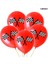 Kırmızı 5 Adet Canavar Kamyon Geçici Dövmeler Çıkartmalar Çocuk Boys Için Mutlu Doğum Günü Canavar Kamyon Balonlar Büyük Tekerlek Yarışı Parti Folyo Balon (Yurt Dışından) 1