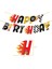 1 Adet Banner Hot Wheels Küçük Balon Afiş Kek Topper Seti Yarış Partisi Dekorasyon Mutlu Çocuklar Çocuk Hot Wheels Yarış Doğum Günü Favor (Yurt Dışından) 3