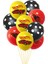 1 Adet Banner Hot Wheels Küçük Balon Afiş Kek Topper Seti Yarış Partisi Dekorasyon Mutlu Çocuklar Çocuk Hot Wheels Yarış Doğum Günü Favor (Yurt Dışından) 5
