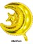 Altın Ay Ramazan Eid Mubarak Siyah Altın Süslemeleri Balon Ramazan Sofra Askı Süsleri Banner Eid Parti Tatil Evi Süslemeleri (Yurt Dışından) 1