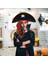8 Adet 7 Inç Plaka Cadılar Bayramı Korsan Şapkası Kap Dekorasyon Çocuklar Yetişkin Cadılar Bayramı Masquerade Kaptan Cosplay Kostüm Sahne Korsan Tema Doğum Günü Partisi (Yurt Dışından) 4
