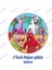Banner-1set Garten Banban Doğum Günü Partisi Dekorasyon Banban Balon Çocuklar Tek Kullanımlık Sofra Kek Topper Masa Örtüleri Bebek Duş Malzemeleri (Yurt Dışından) 3
