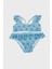 Mercat Baskılı Çabuk Kuruyan Fırfırlı Bikini Takım Kız Çocuk Bikini SB2511120000 1